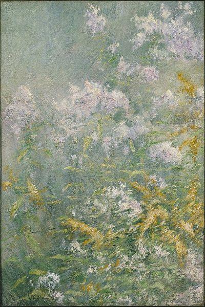 John Henry Twachtman Meadow Flowers Germany oil painting art